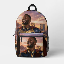 HOUSTON - SUPERHELD BEDRUCKTER RUCKSACK