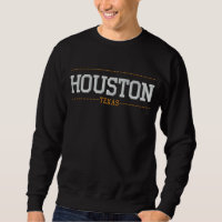 Houston Texas bestickte Sweatshirts