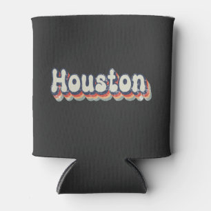 Houston Texas Chrome City Classic Art Dosenkühler
