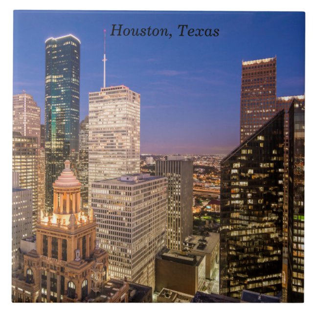 Houston, Texas, Fliesen / Untersetzer (Vorderseite)