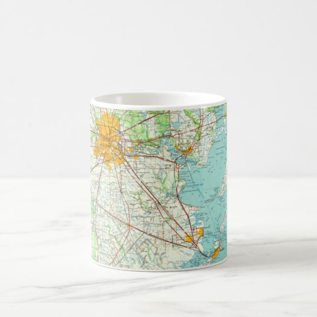 Houston Texas Kaffeetasse (Mittel)