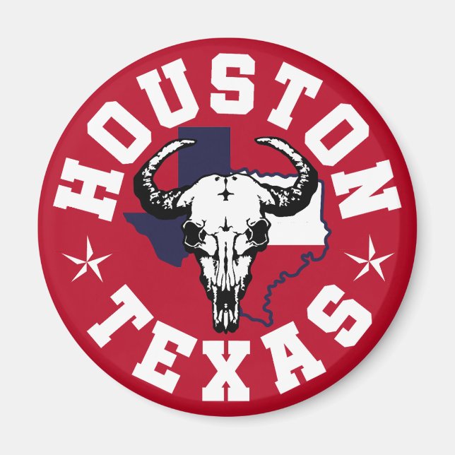 Houston, Texas Magnet (Vorne)
