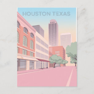 Houston Texas Postkarte