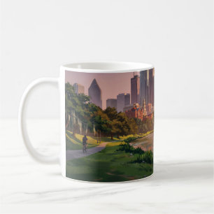 Houston Texas Reise Downtown-Skyline  Kaffeetasse