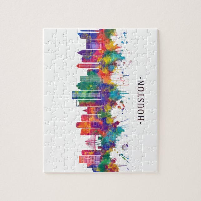 Houston Texas Skyline (Vertikal)