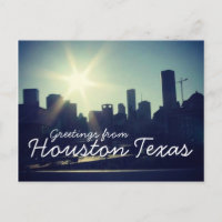 Houston Texas Skyline [2] (Postcard)