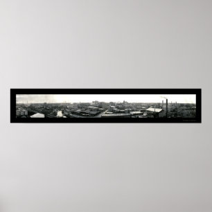 Houston Texas Skyline Foto 1909 Poster
