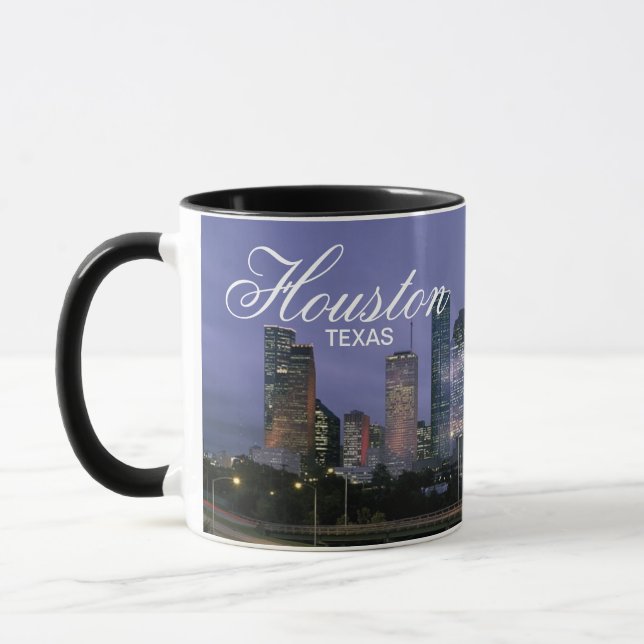 Houston Texas Skyline Kaffee Tasse (Links)