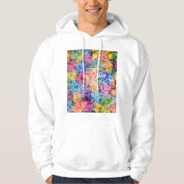 Houston Texas Stadtplan Hoodie