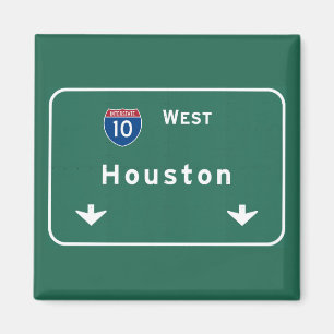 Houston Texas tx Autobahn-Autobahn-Straße: Magnet