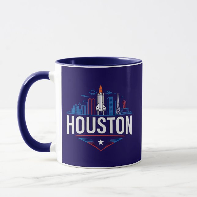 Houston Texas United States of America Tasse (Links)
