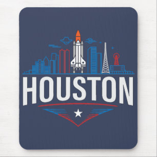 Houston Texas Vereinigte Staaten von Amerika Mousepad
