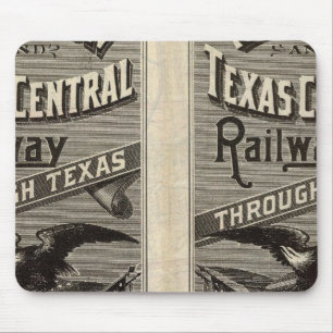 Houston und Texas Central Railas durch Texas 2 Mousepad