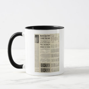 Houston und Texas Central Railway durch Texas Tasse