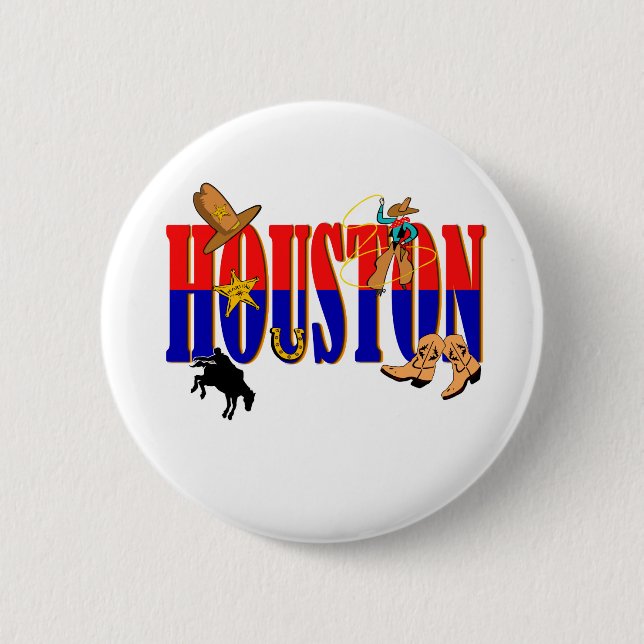 HoustonPics Button (Vorderseite)