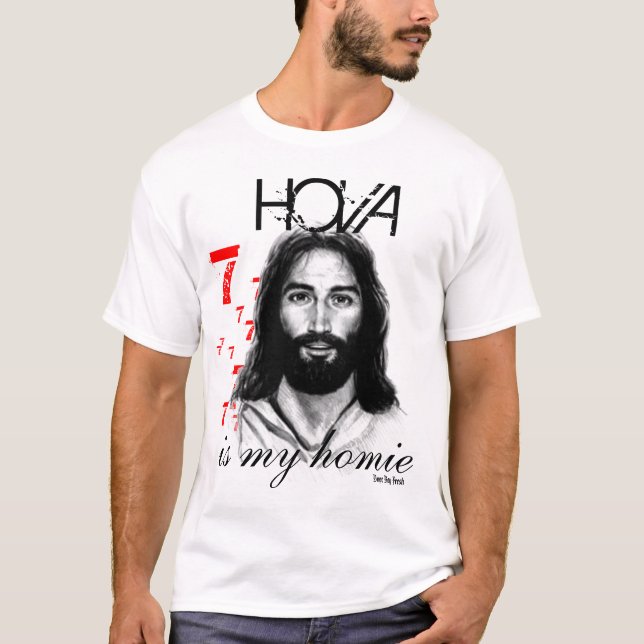 Hova ist mein homie T-Shirt (Vorderseite)
