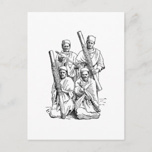 Hova Musicians Postkarte