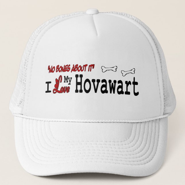 Hovawart (I Love) Hat Truckerkappe (Vorderseite)