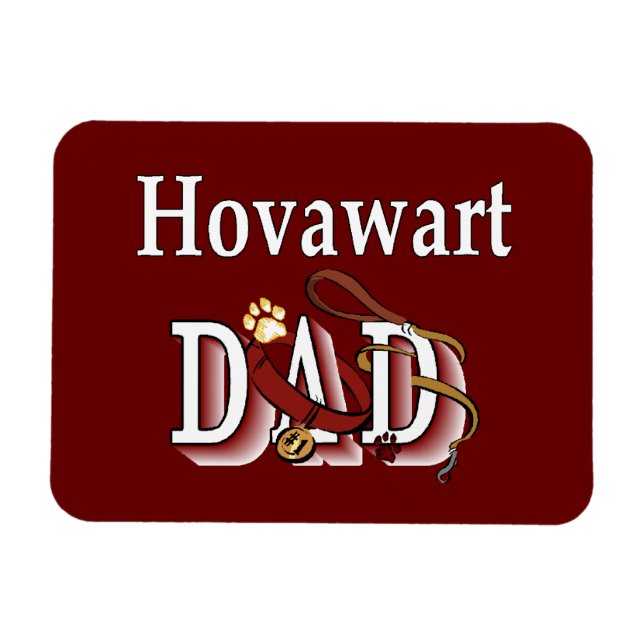 Hovawart VATER Magnet (Horizontal)