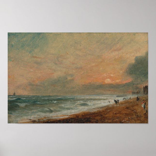 Hove Beach - John Constable Poster (Vorne)
