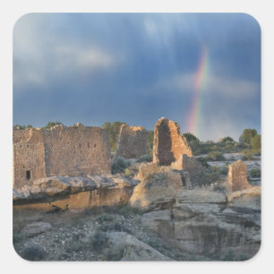 Hovenweep Castle, Hovenweep National Monument, Quadratischer Aufkleber