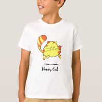 Hover Cat Fun Cartoon Cat Shirt für Kinder