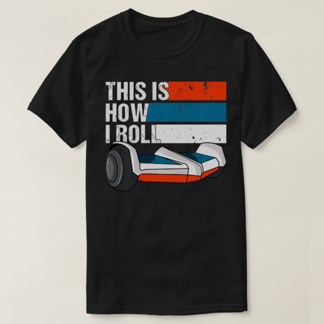 Hoverboard thematisches Geschenk für Jungen, Kids  T-Shirt (Design vorne)