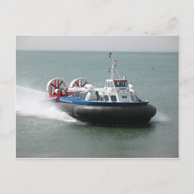 Hovercraft (7343) Postkarte (Vorderseite)