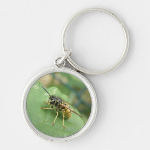 Hoverfly Macro Schlüsselanhänger