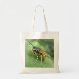 Hoverfly Macro Tote Bag Tragetasche