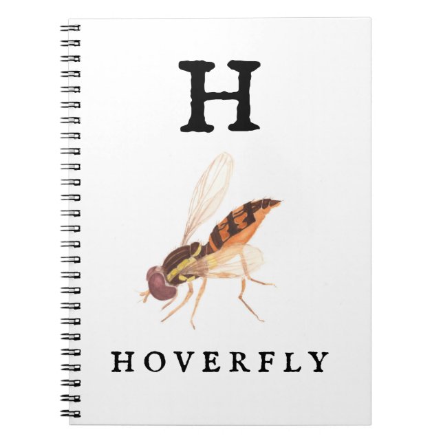 Hoverfly Notizblock (Vorderseite)