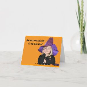 How Does a Witch Know When It's Time for Bed? Karte