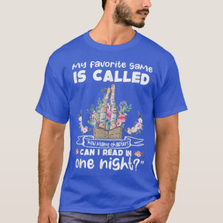 How Many Chapters Can I Read In One Night Reading  T-Shirt