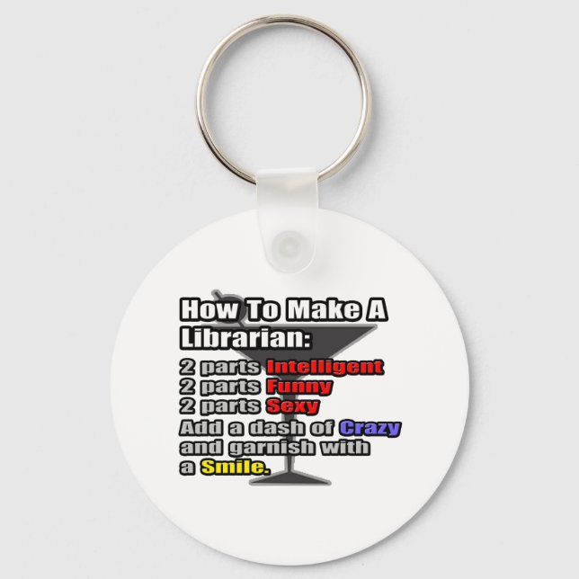 How To Make a Librarian Schlüsselanhänger (Vorderseite)