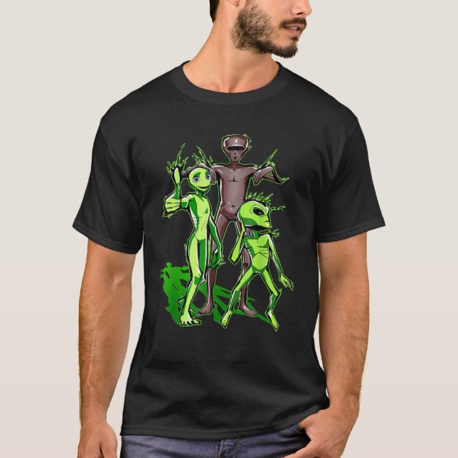 Howard, der Weltmeister der Alien, ein lustiges Ge T-Shirt (Vorderseite)