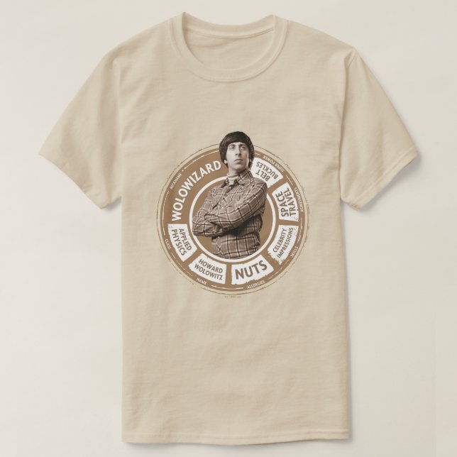 Howard Info Graphic T-Shirt (Design vorne)