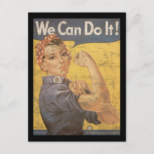 Howard Miller We Can Do It Rosie die Nieterin Postkarte