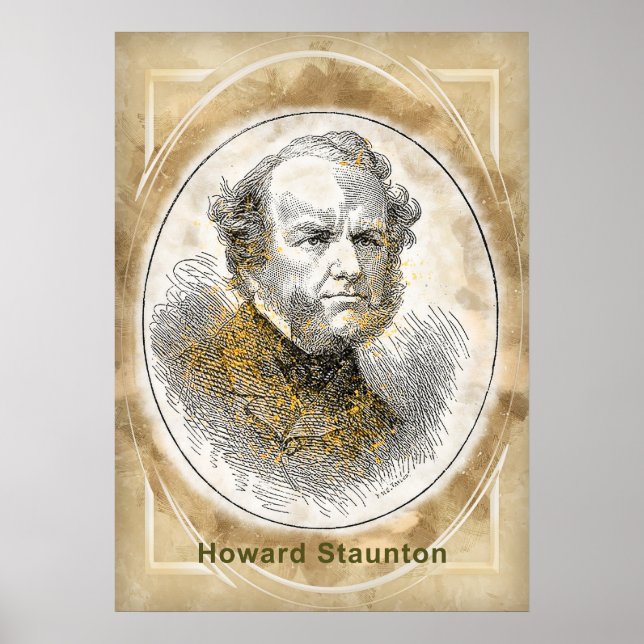 Howard Staunton Poster (Vorne)