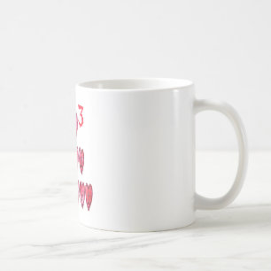 Howaro! Weihnachtsherzen Text Weihnachten Liebe de Kaffeetasse