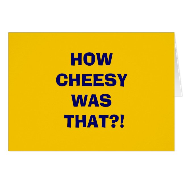 HOWCHEESYWAS QUI ? ! (Devant horizontal)