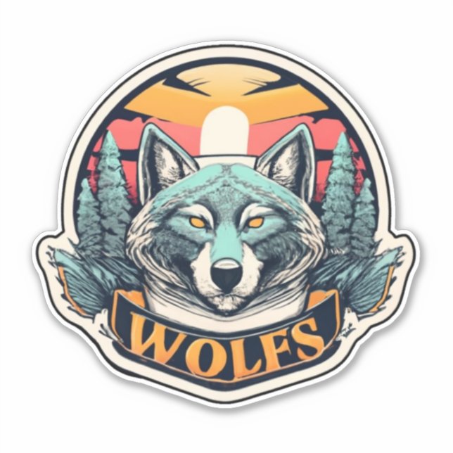 Howding Good Deals Wolf Aufkleber jedes Mal (Vorderseite)