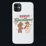 Howdy Christmas Cowboy Snowman Western Funny Case-Mate iPhone Hülle<br><div class="desc">Howdy Christmas Cowboy Snowman Western Funny</div>