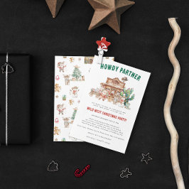 Howdy Christmas | Feierabend zum Western Einladung