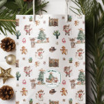 Howdy Christmas | Fun Western Personalisiert Mittlere Geschenktüte<br><div class="desc">Fügen Sie Ihrem Urlaubsgeschenk eine Touch Western Charme mit dieser köstlichen "Howdy Christmas"-Geschenktasche hinzu! Mit einem skurrilen Aquarelldesign mit festlichen Cowboy-Stiefeln, Kakteen, Schneemännern in Hüten und spielerisch mit Ranch-inspirierten Akzenten, bringt diese Tasche rustikalen Urlaub zu Ihrem Geschenk. Personalisieren Sie es mit Ihrem Namen oder einer speziellen Nachricht, um es einzigartig...</div>
