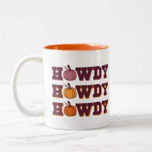 Howdy Citrouille Fall Coffee Mug