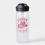 Howdy Cowboy Cowgirl zurück zur Schule Trinkflasche<br><div class="desc">Howdy Cowboy Cowgirl zurück zur Schule</div>