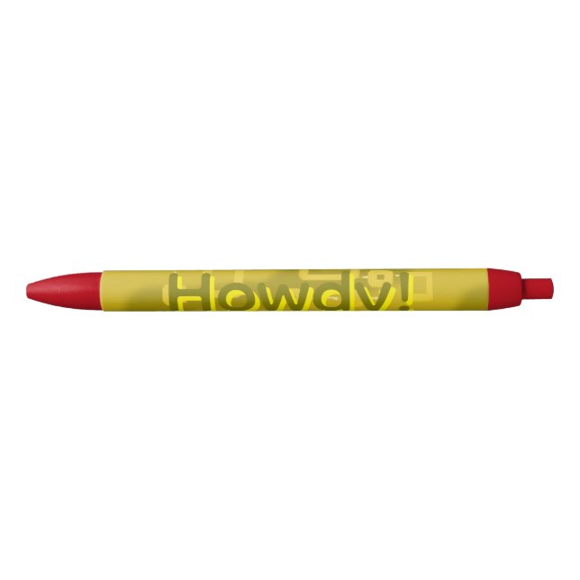 Howdy Geometric  Kugelschreiber (Vorderseite)