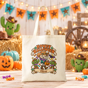 Howdy Halloween Cowboy Süßigkeiten-Tasche Tragetasche