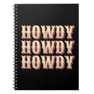 Howdy Howdy Howdy Notizblock