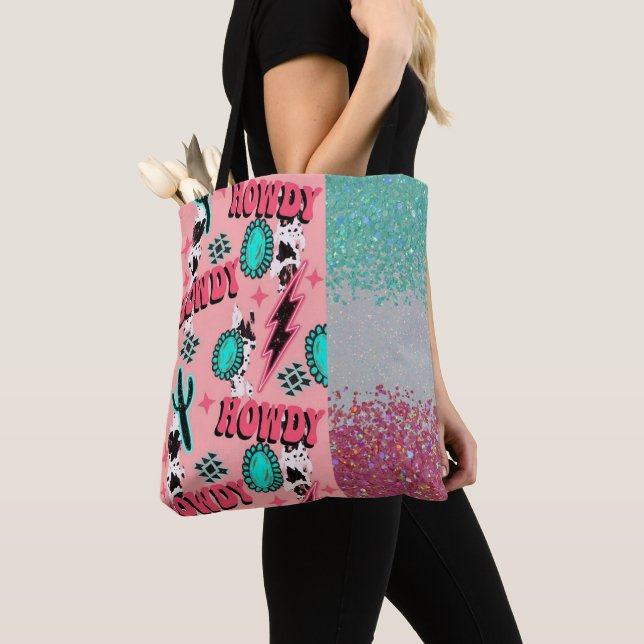 Howdy Imitats Glitzer Tasche (Von Nahem)